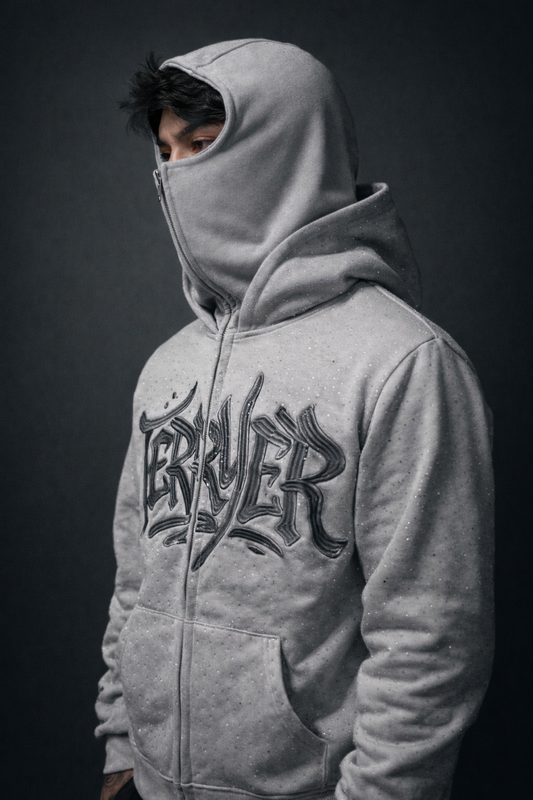 HOODIE DIAMOND GREY