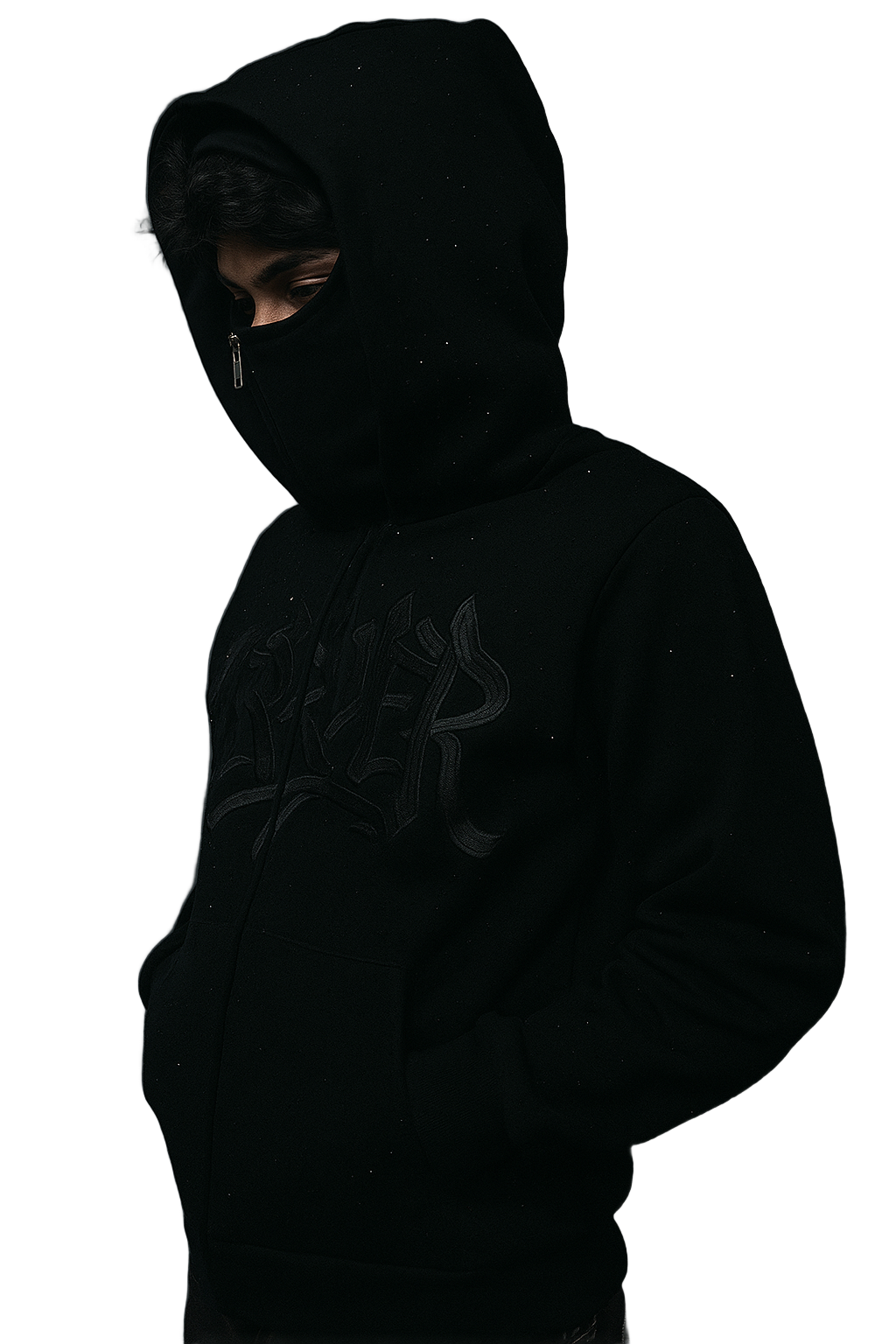 HOODIE DIAMOND BLACK